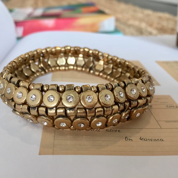 J. Crew Jewelry - ✨J.Crew Stretch Geometric Bracelet